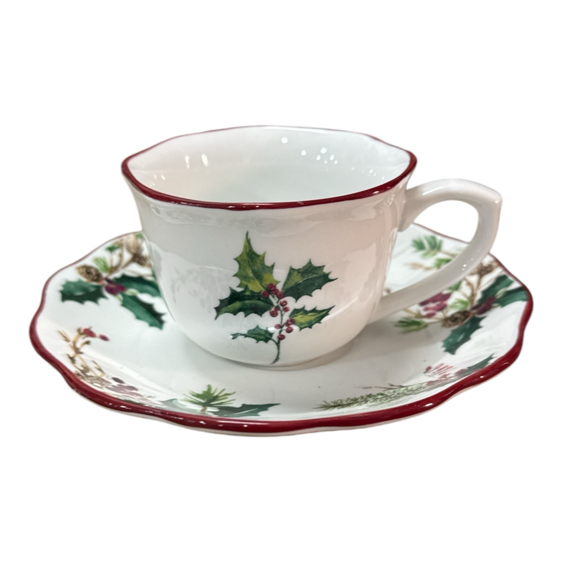 Set 6 tazze caffe natalizie - XMAS Vintage