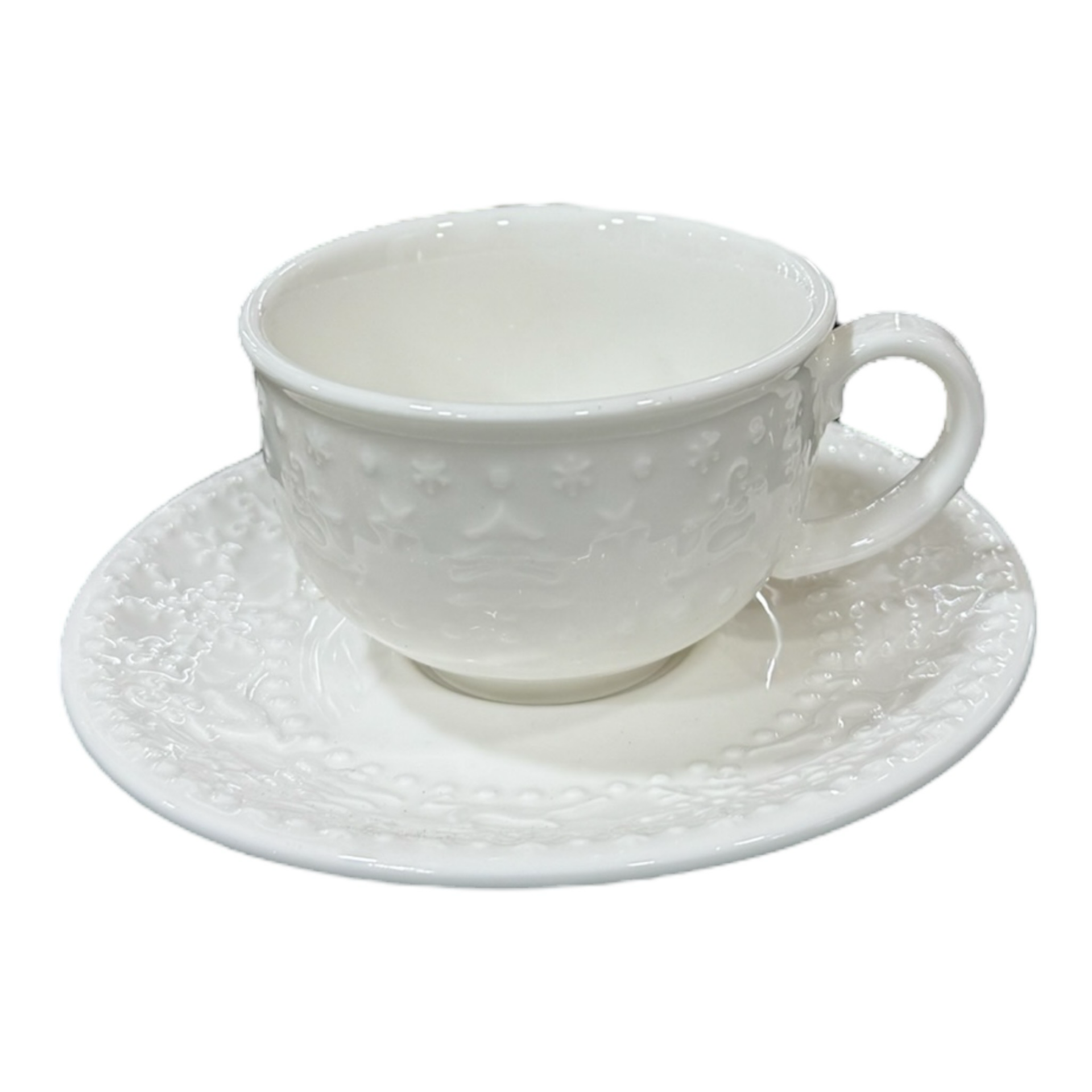 Set 6 tazze caffe con piattino - Regal Christmas Galbiati