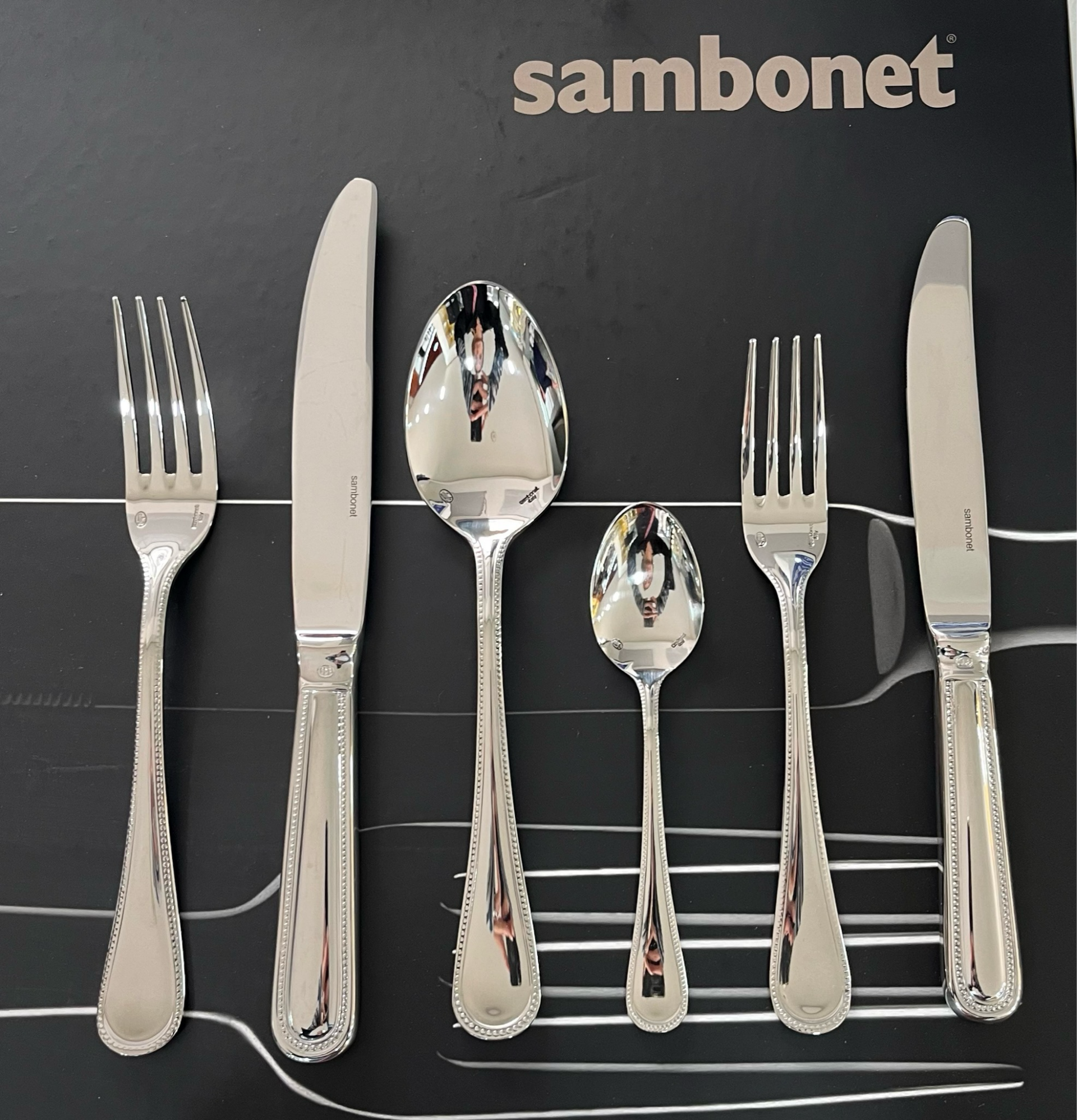 Perles Sambonet - Set posate 72 pezzi