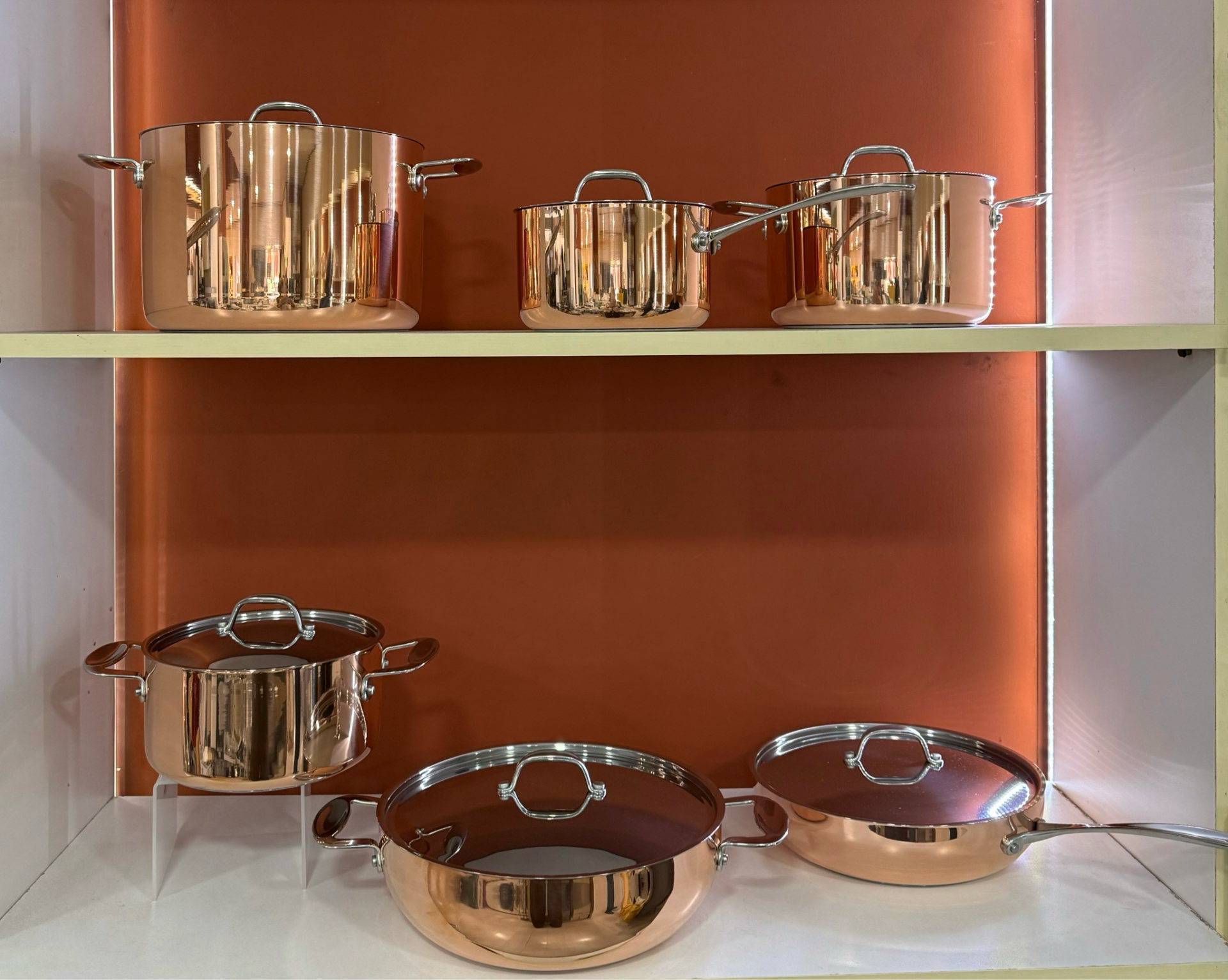 Batteria 12 pezzi - Toscana Induzione Rame Mepra