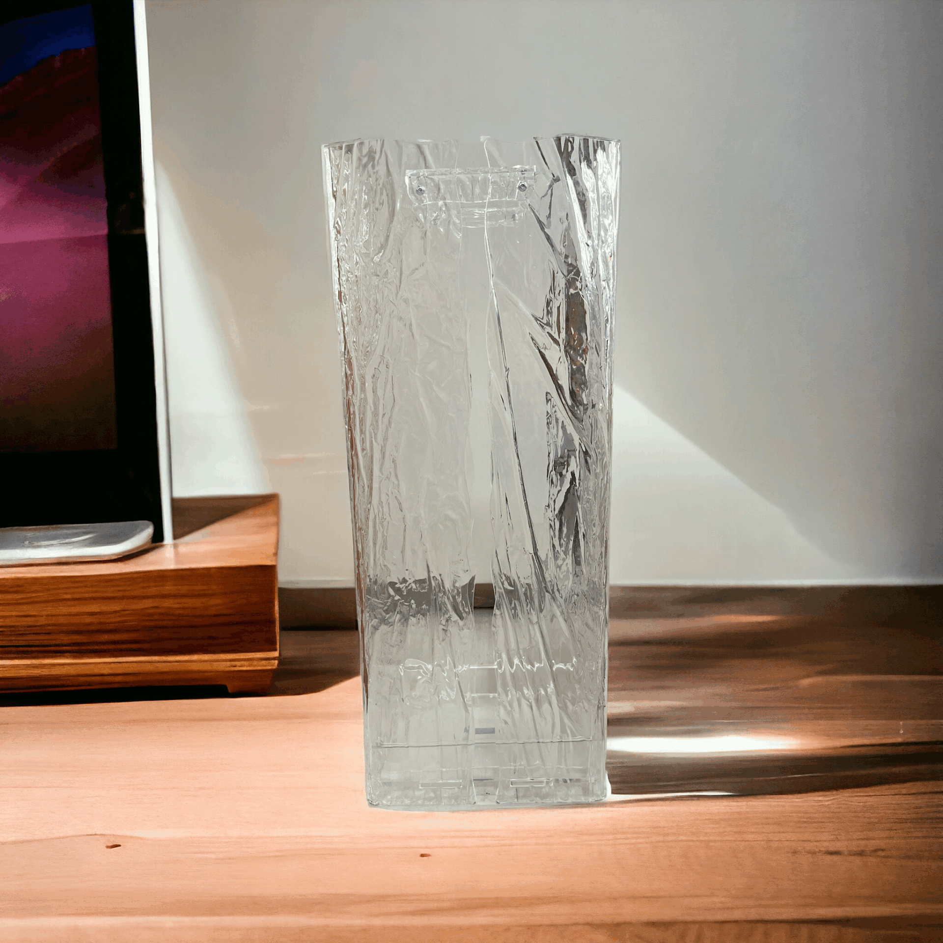 Porta ombrelli - trasparente ghiacciato