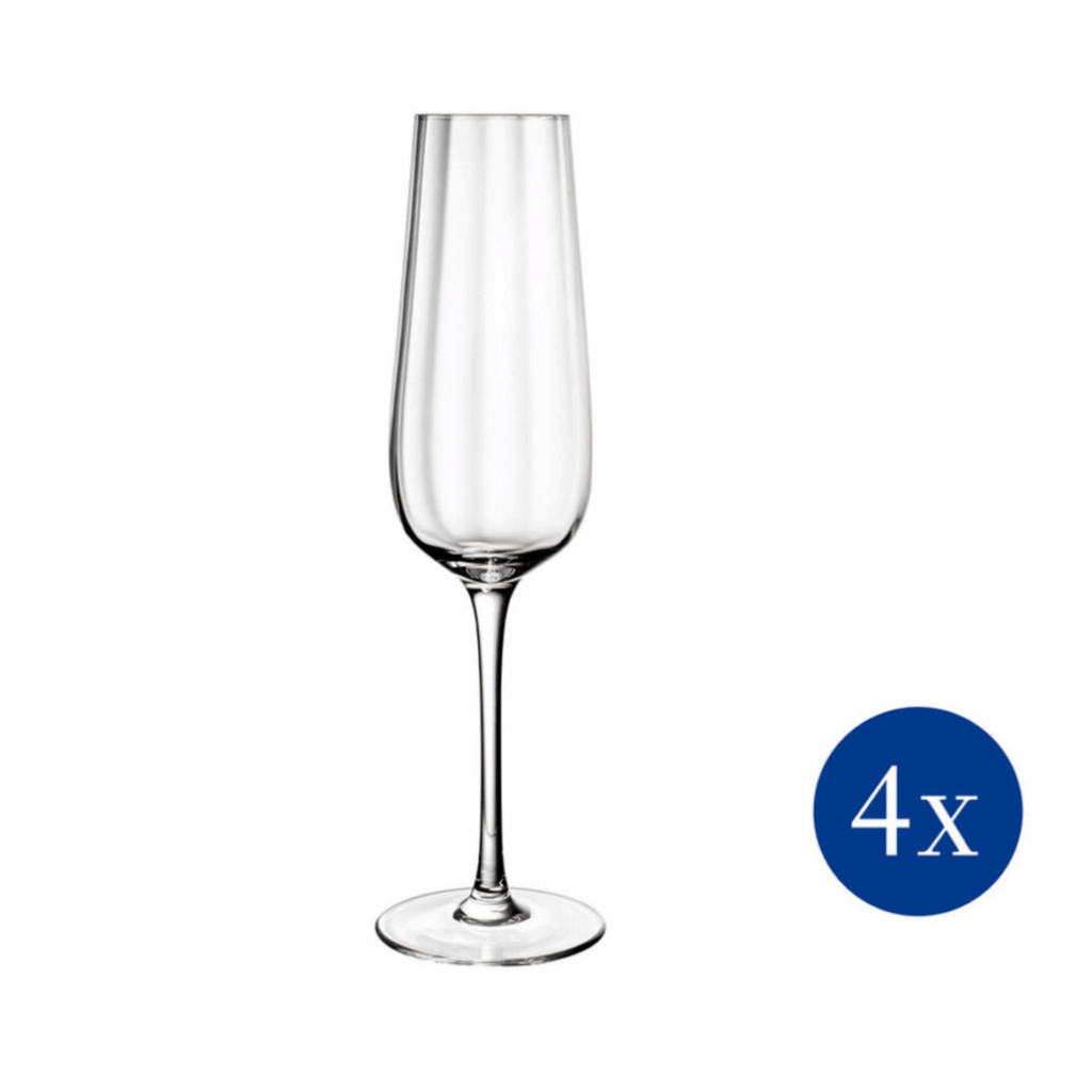 Rose Garden Villeroy & Boch - set 4 flûte