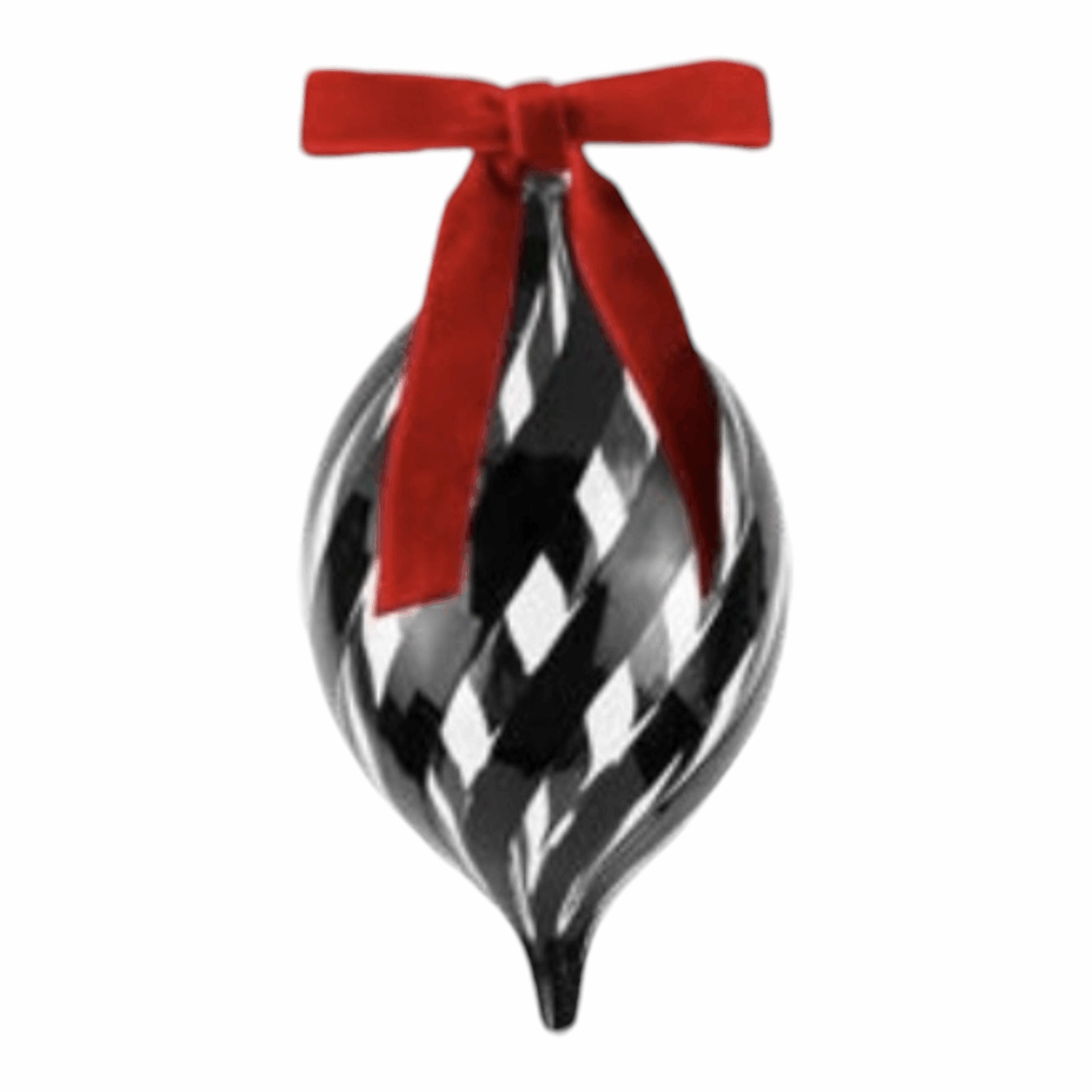 Palla Natale vetro cm.18 - Optical Baci Milano