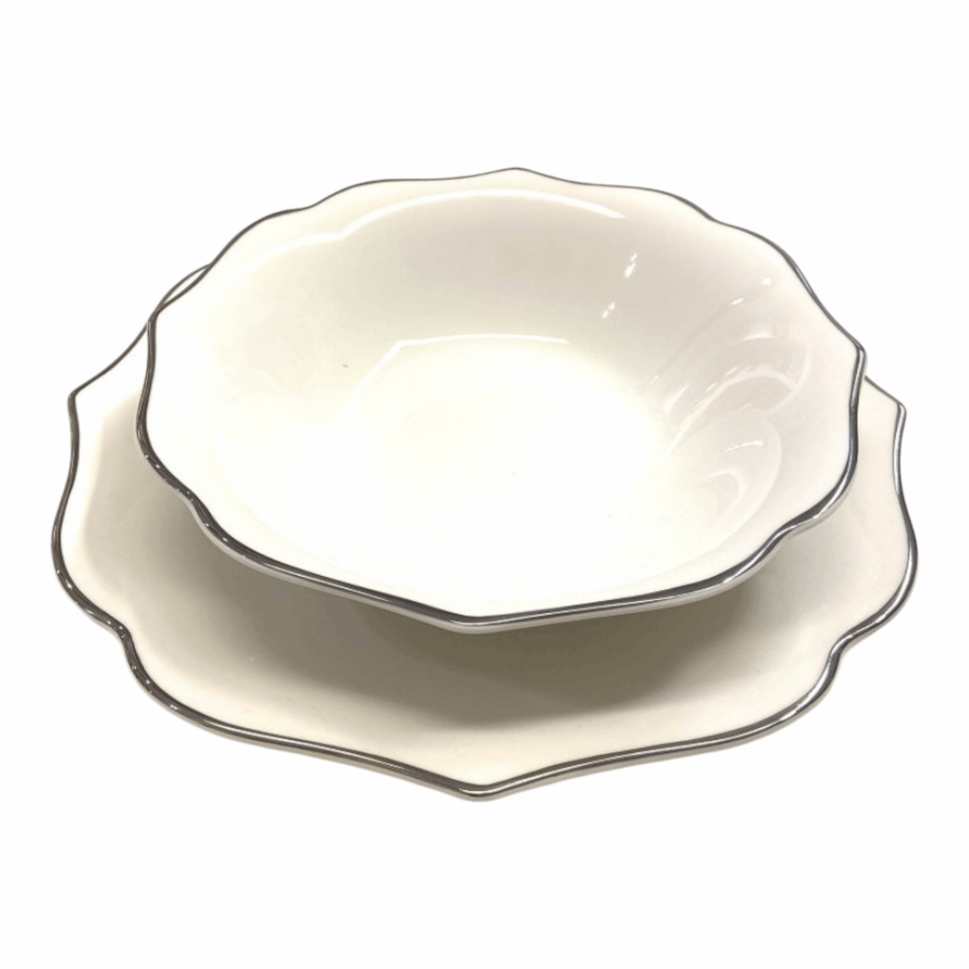 Servizio 39 pezzi - Baronesse platino