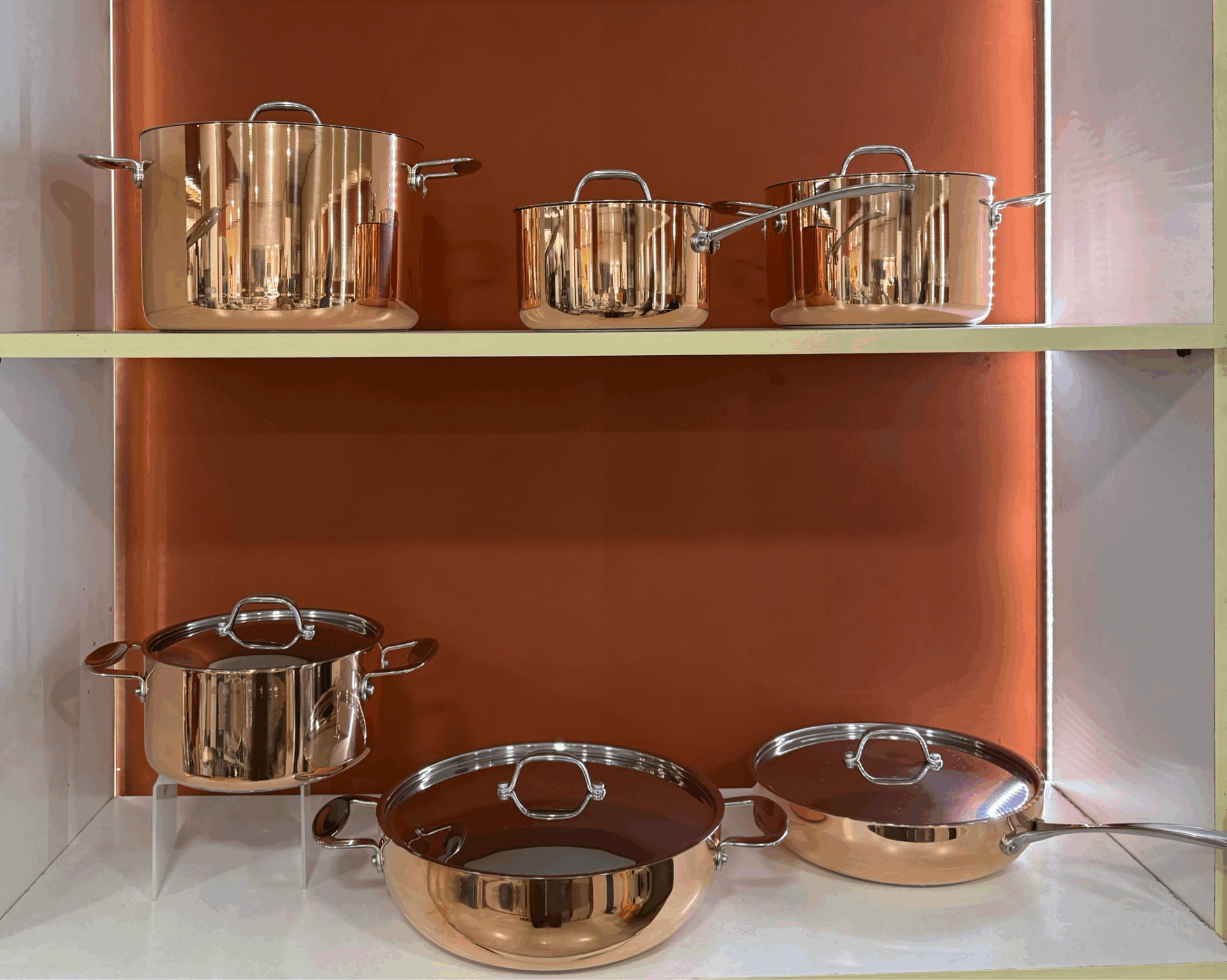 Batteria 12 pezzi - Toscana Induzione Rame Mepra