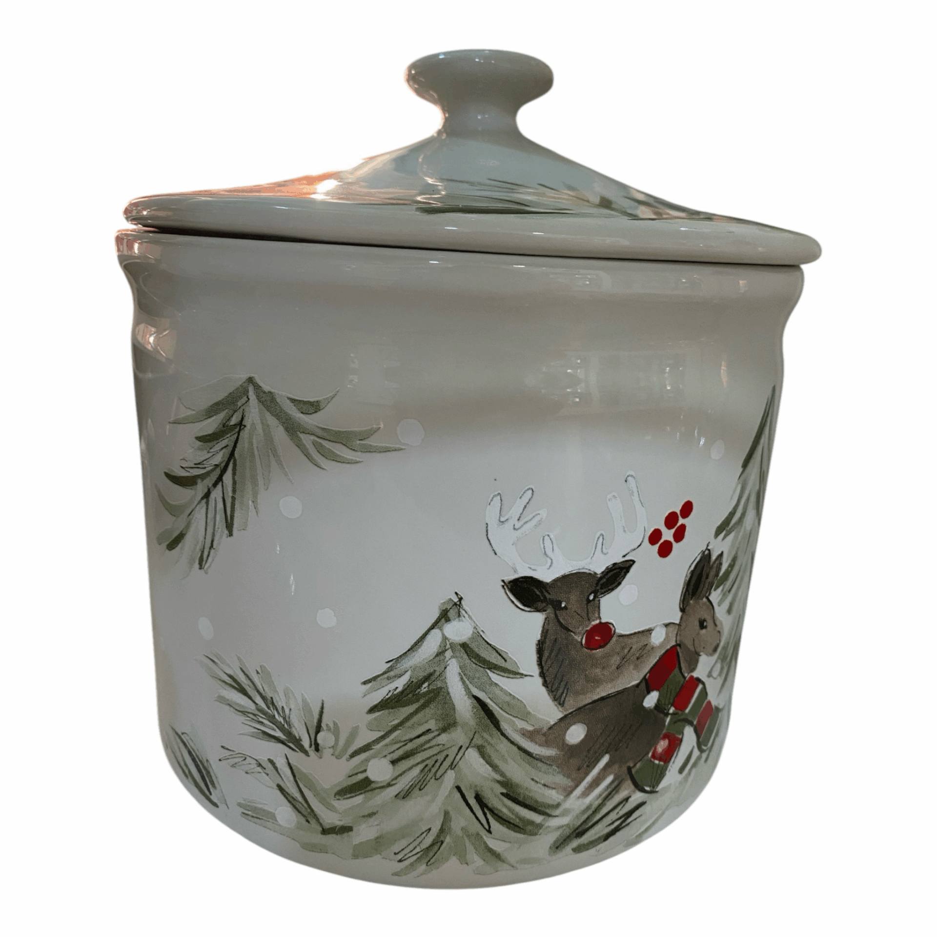 Biscottiera cm.21 - Deer Friends