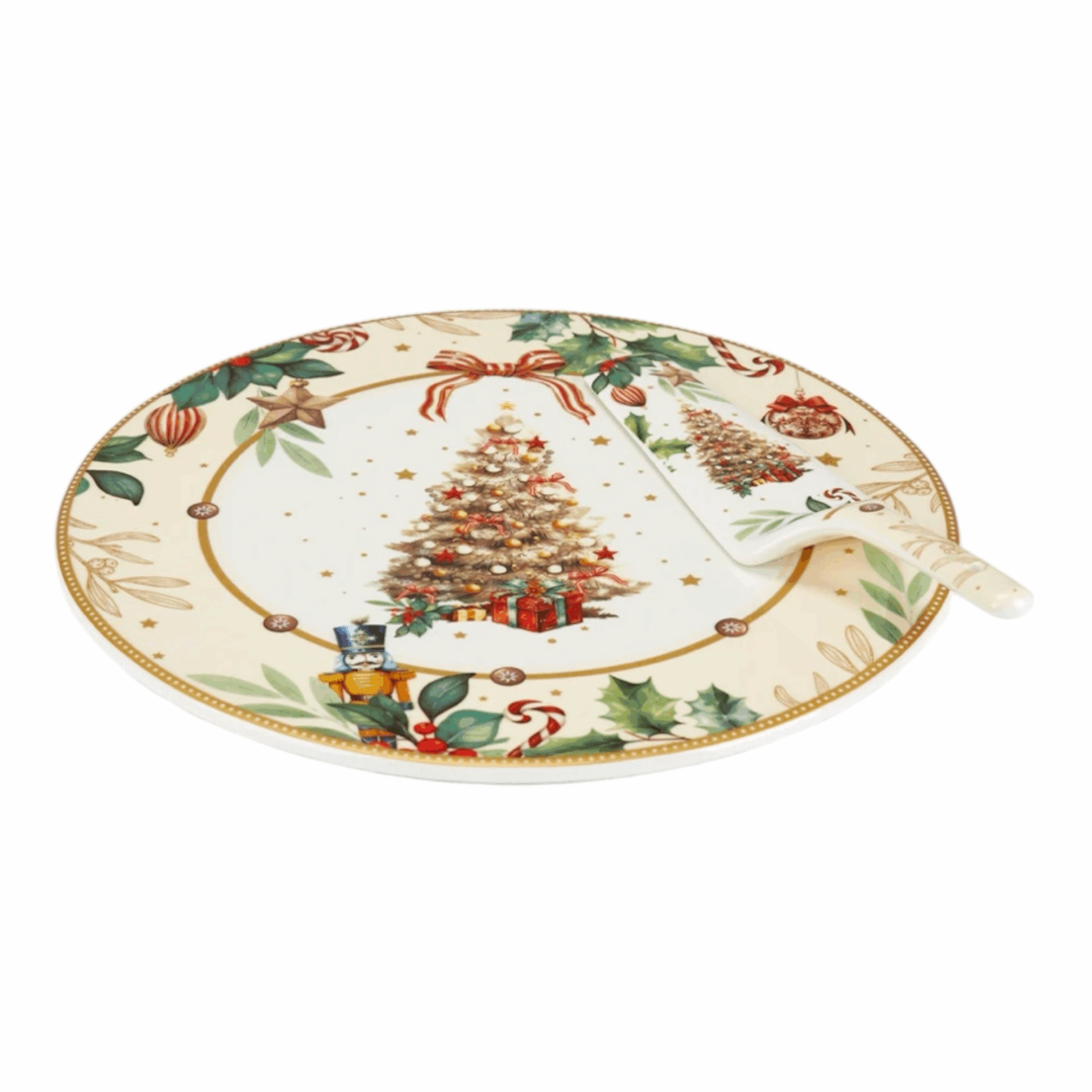 Piatto torta con paletta - Alya Fade