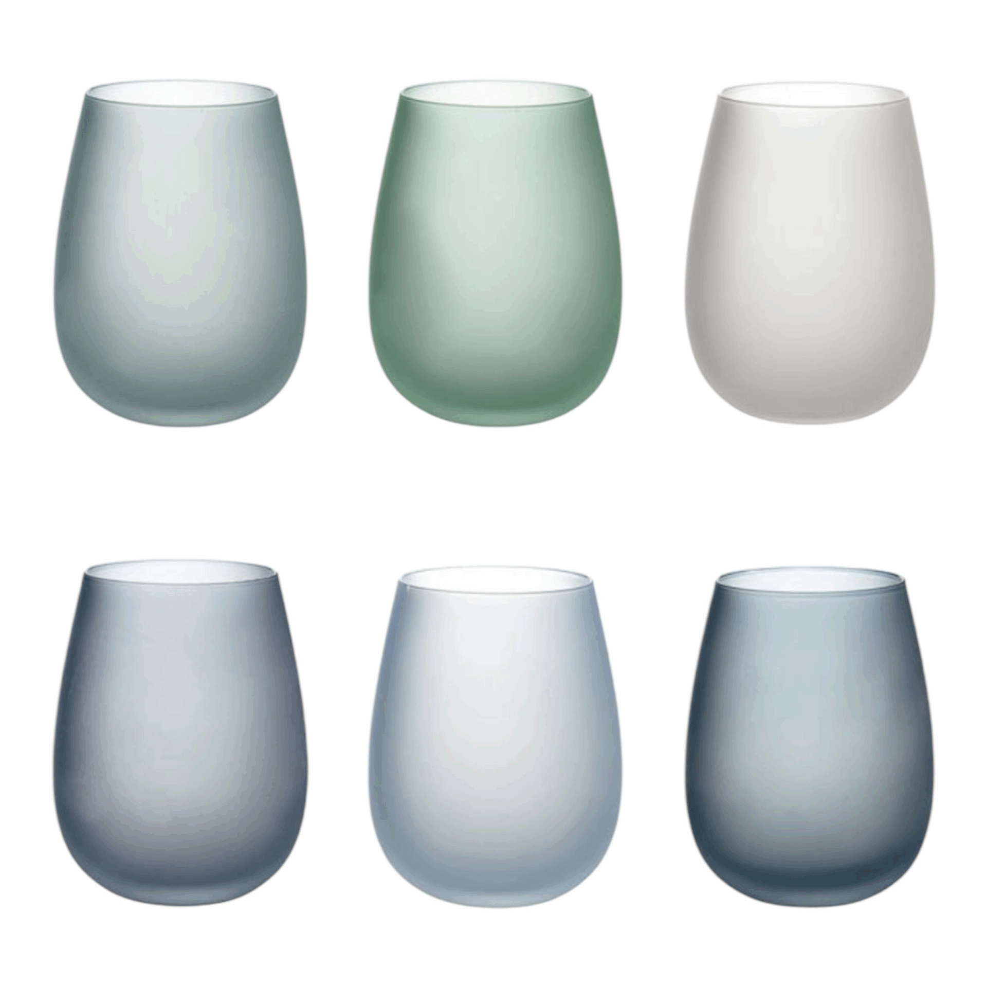 Ocean - Set 6 bicchieri acqua Villa D’Este