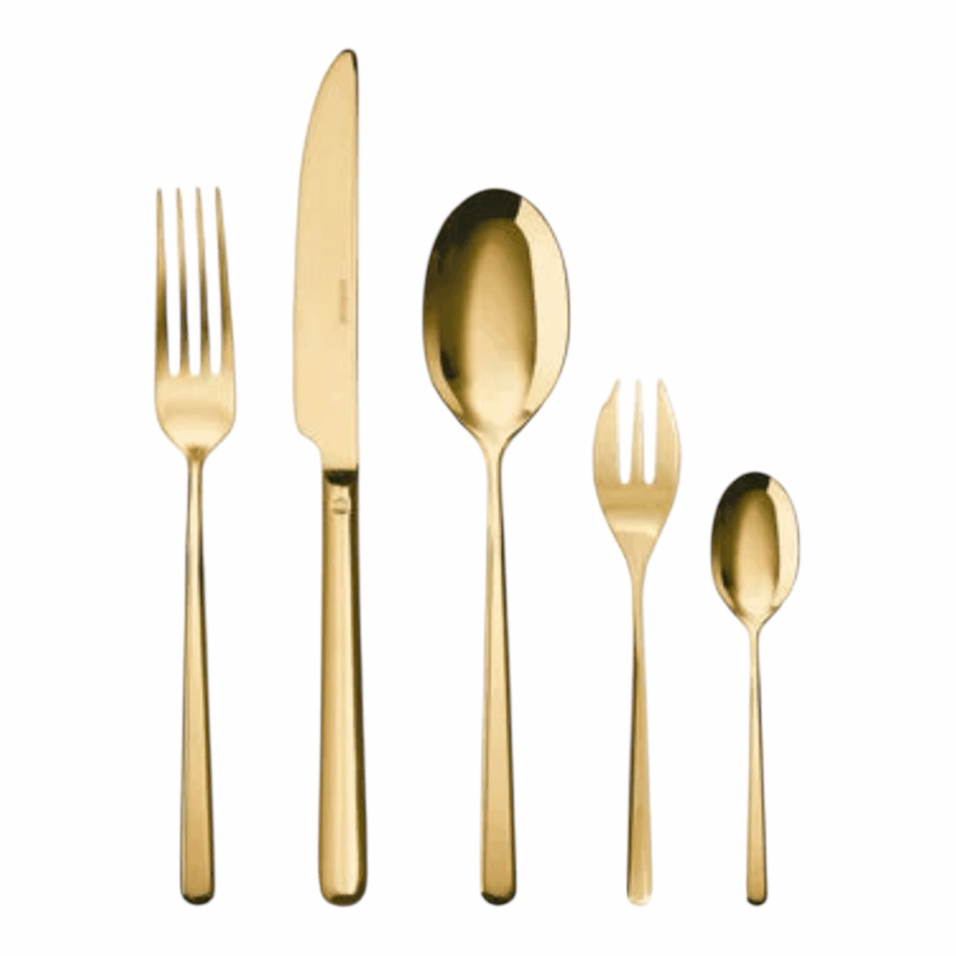 Linear 30 pz. PVD oro lucido - Sambonet