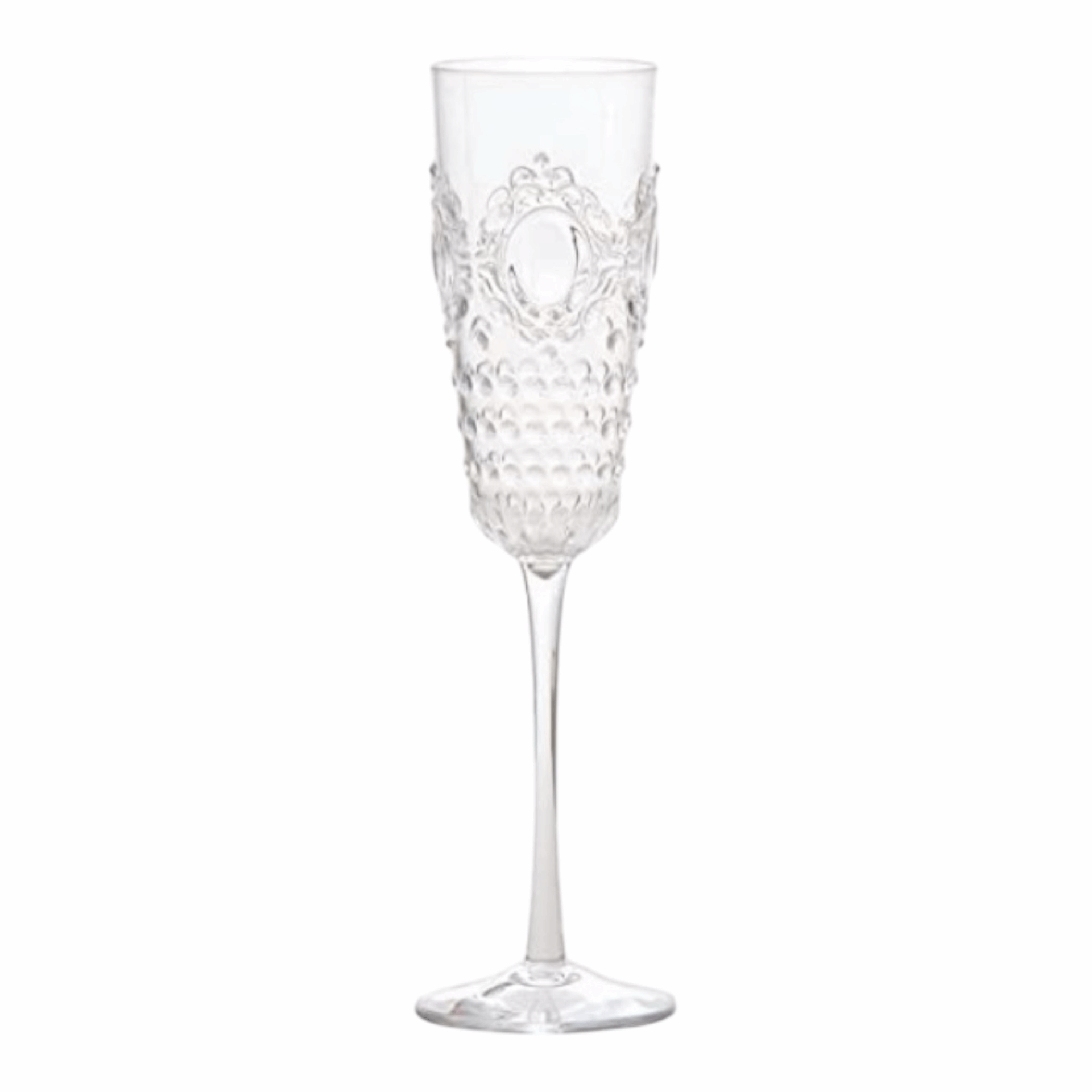 Set 6 flûte Baroque&Rock acrilico - Baci Milano