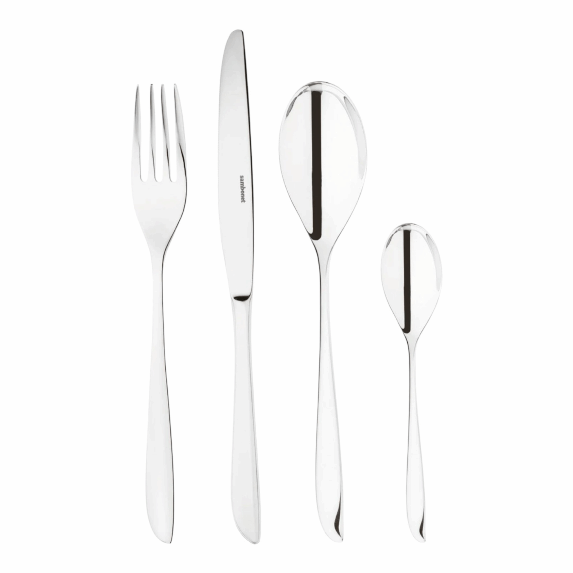 Leaf inox Sambonet - set 24 pezzi