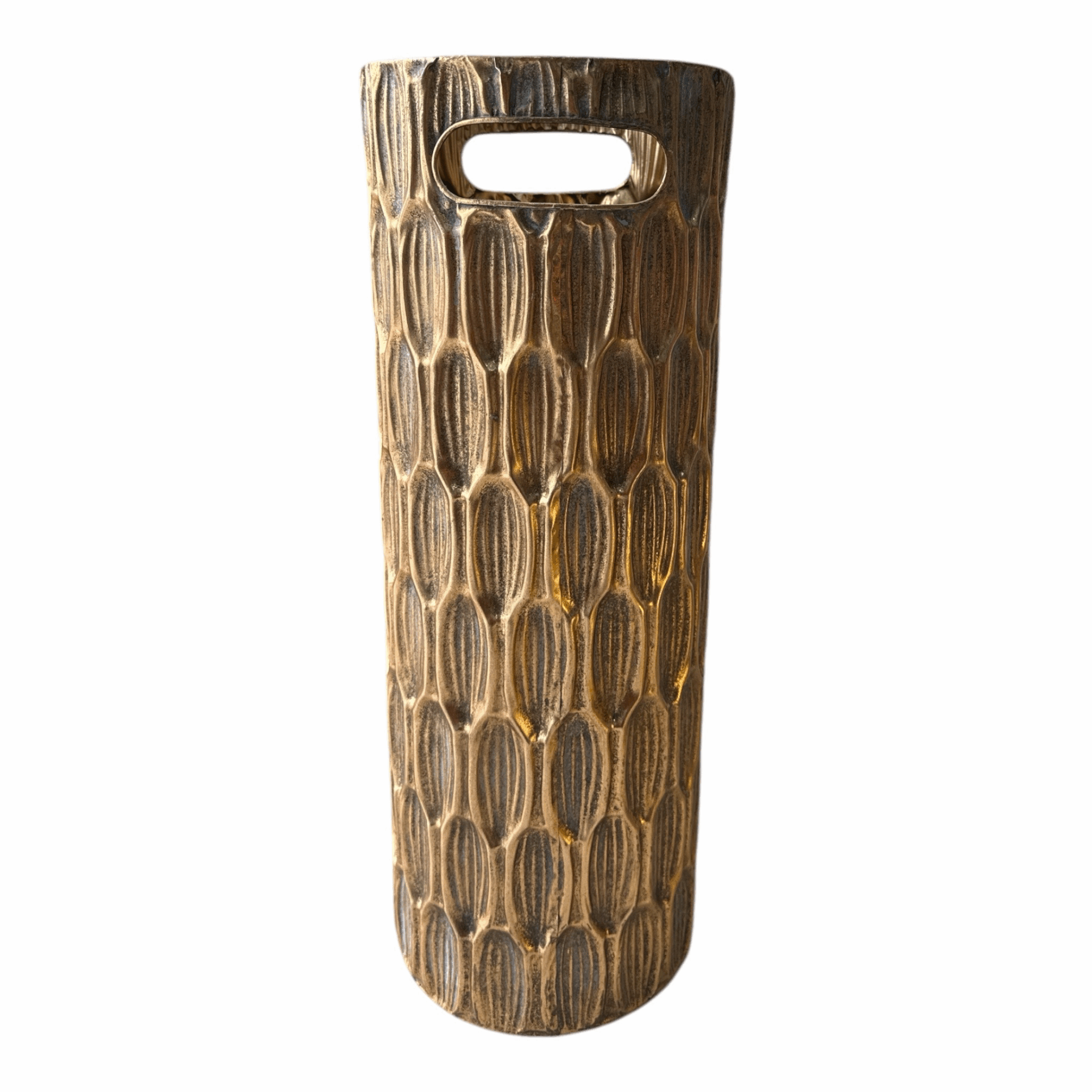 Porta ombrelli Rain oro - cm.20x55