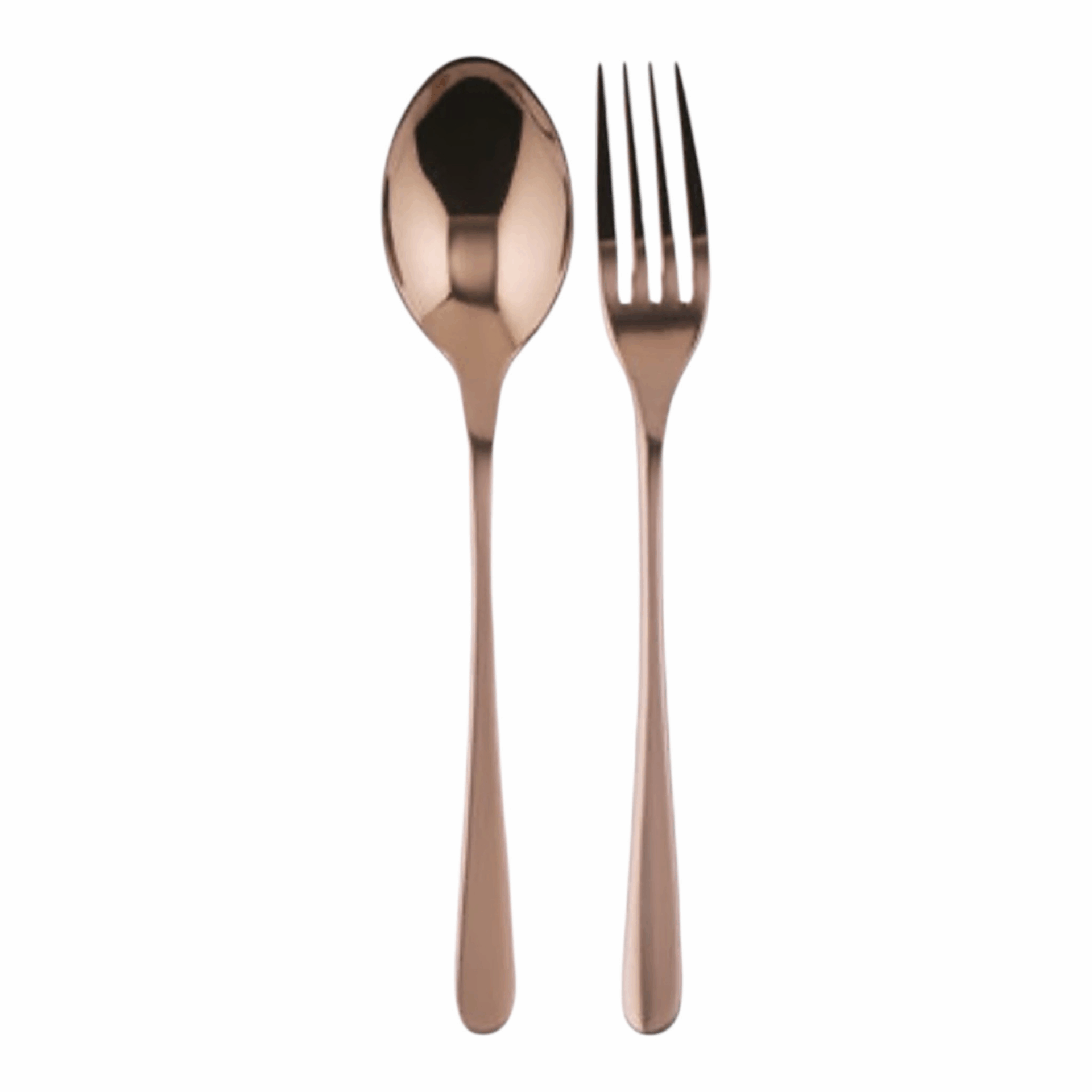 Set posate a servire - Taste bronzo lucido Sambonet
