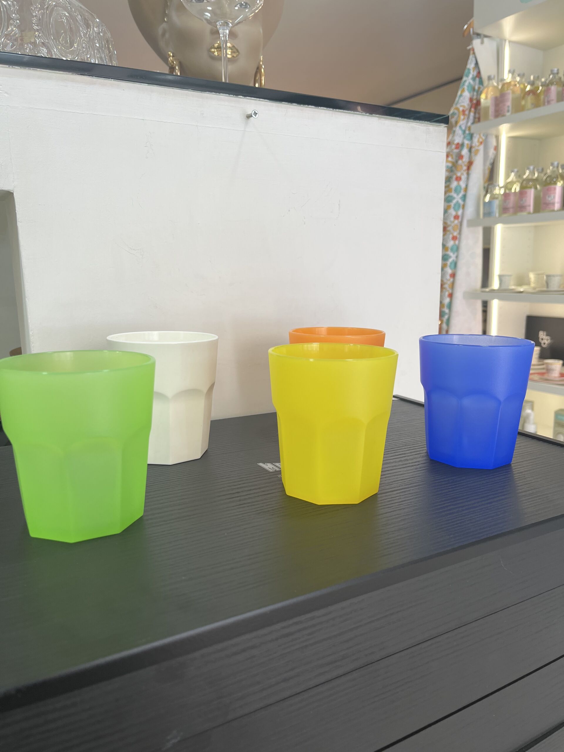 Set 6 bicchieri acqua - Policarbonato Mepra