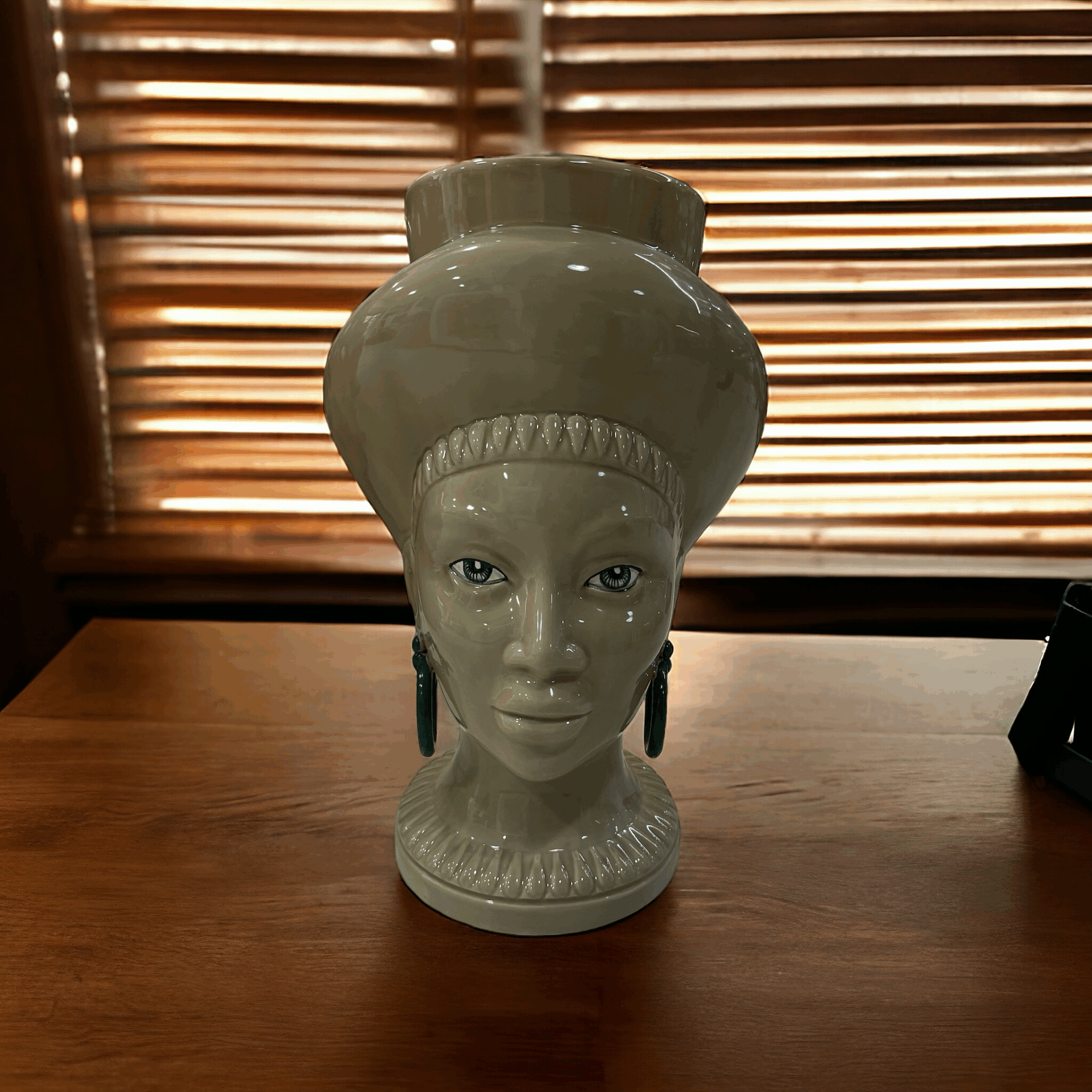 Vaso ‘testa di moro’ Agaren cm.38