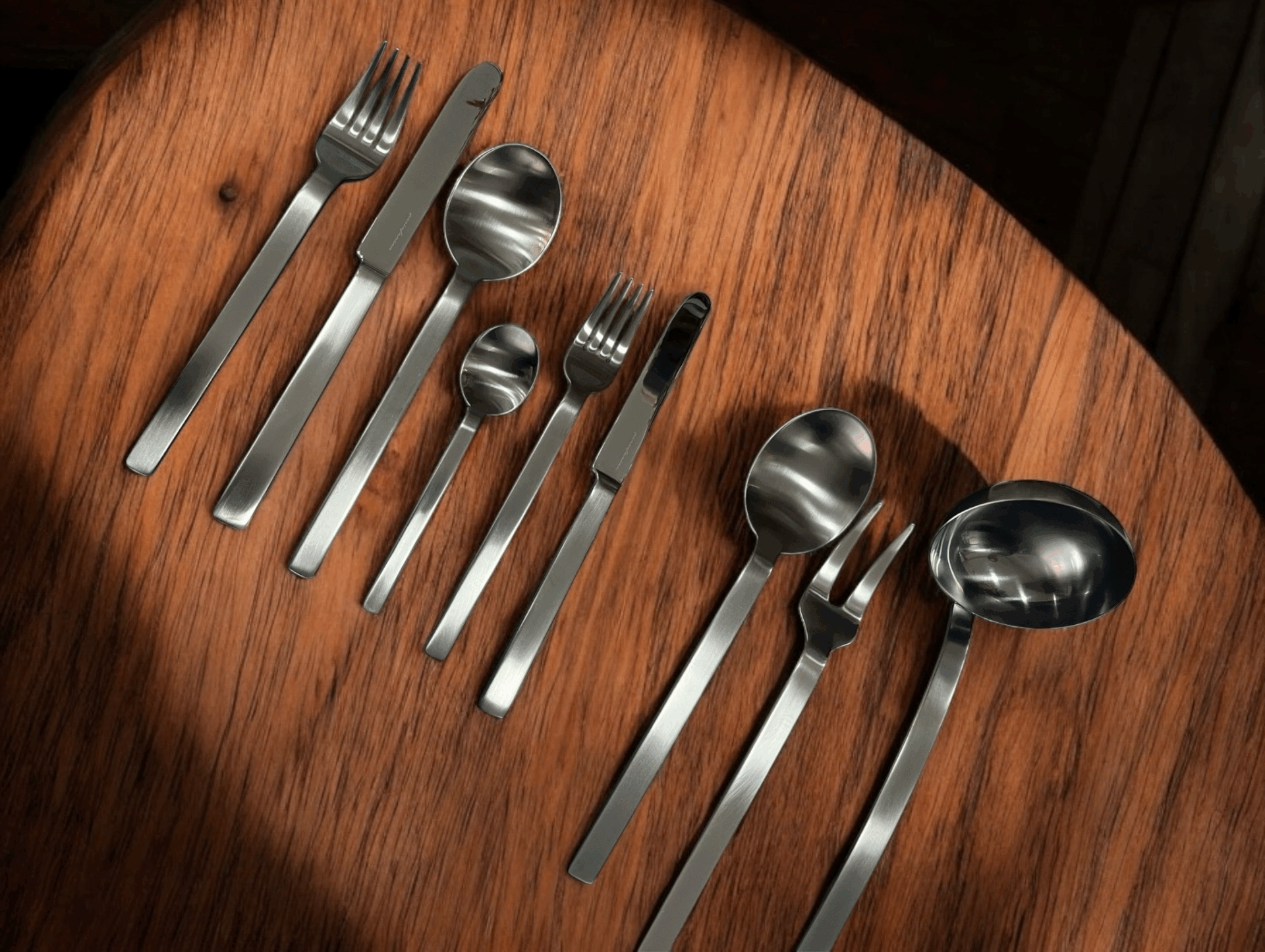 Servizio posate 87 pezzi - Stile by Pininfarina nero satinato