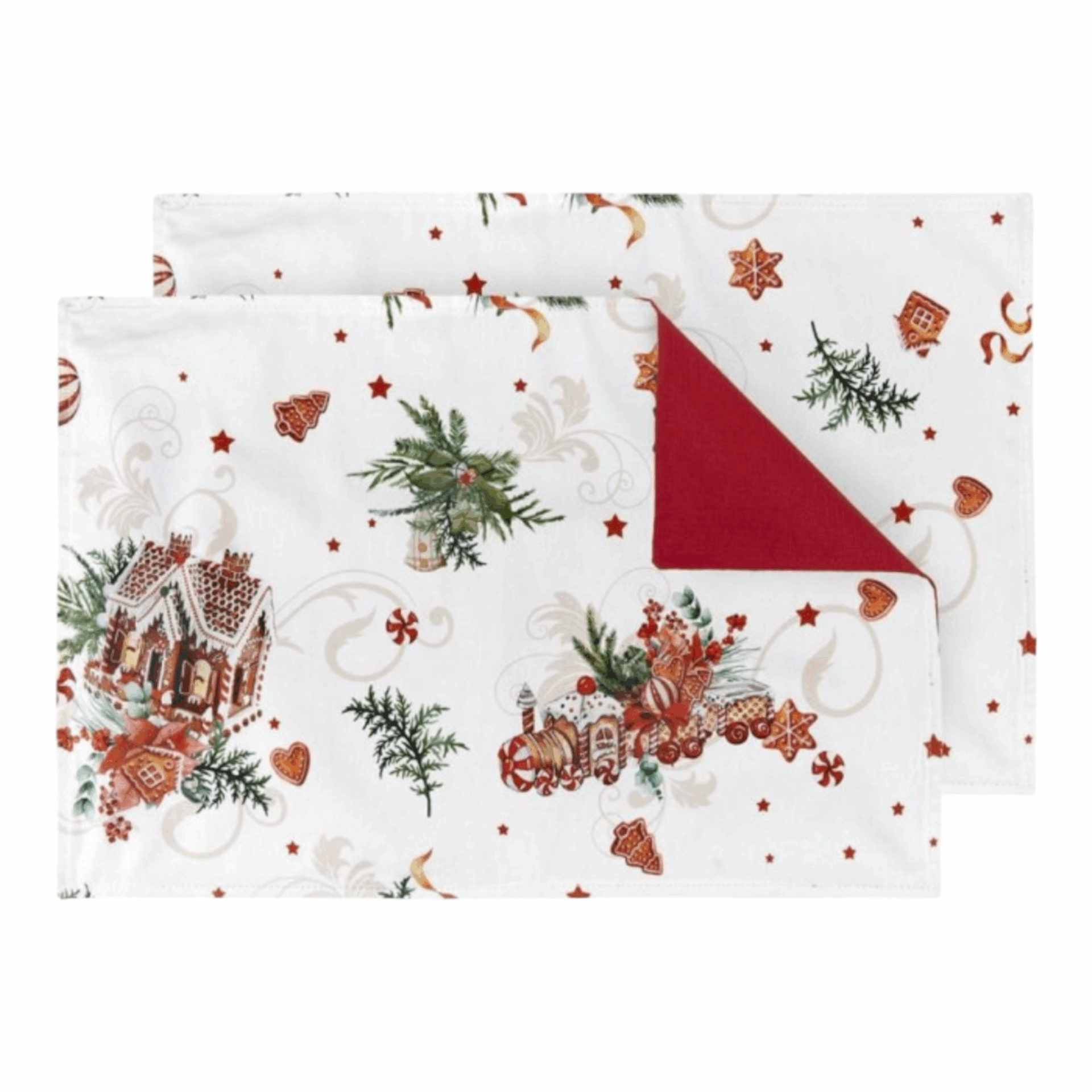 Set 2 tovagliette americane - Gingerbread