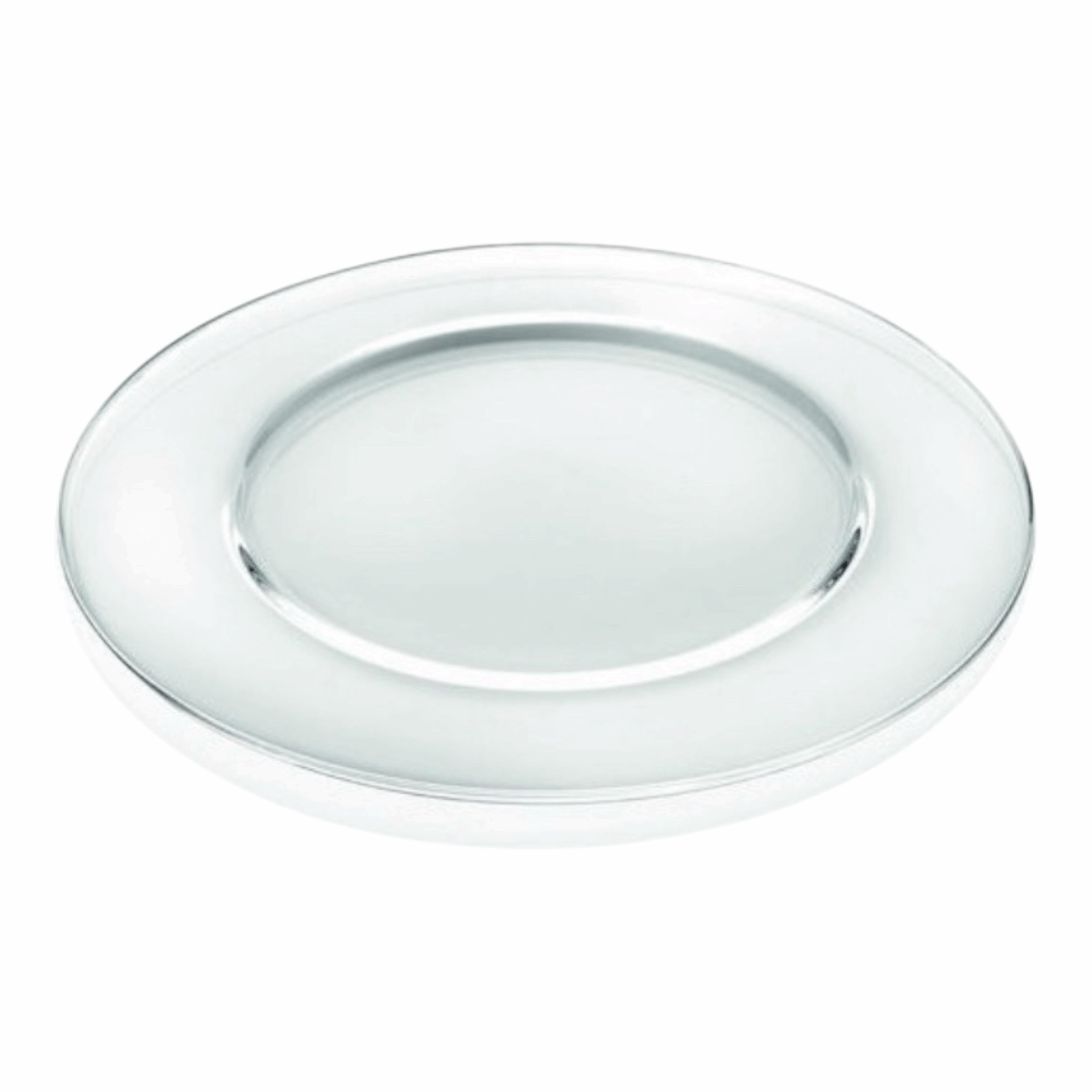 Set 6 sottopiatto in vetro