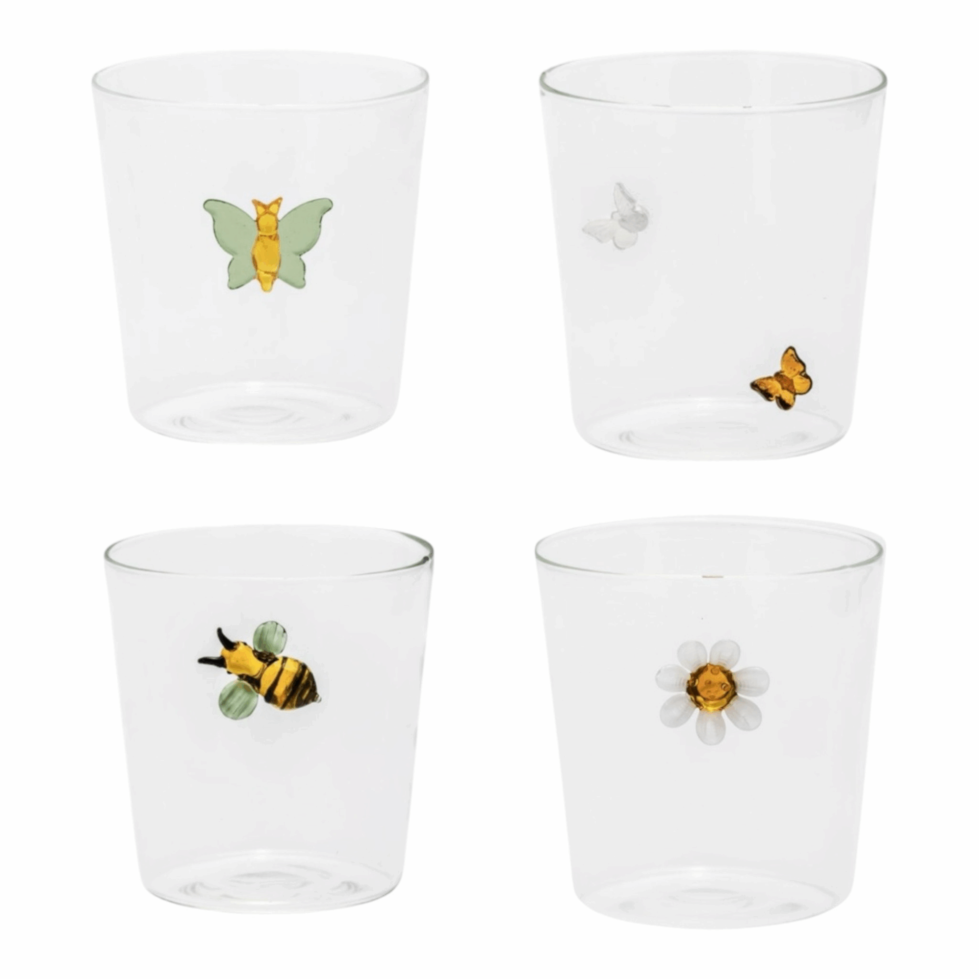 Set 4 bicchieri - Nature Galbiati