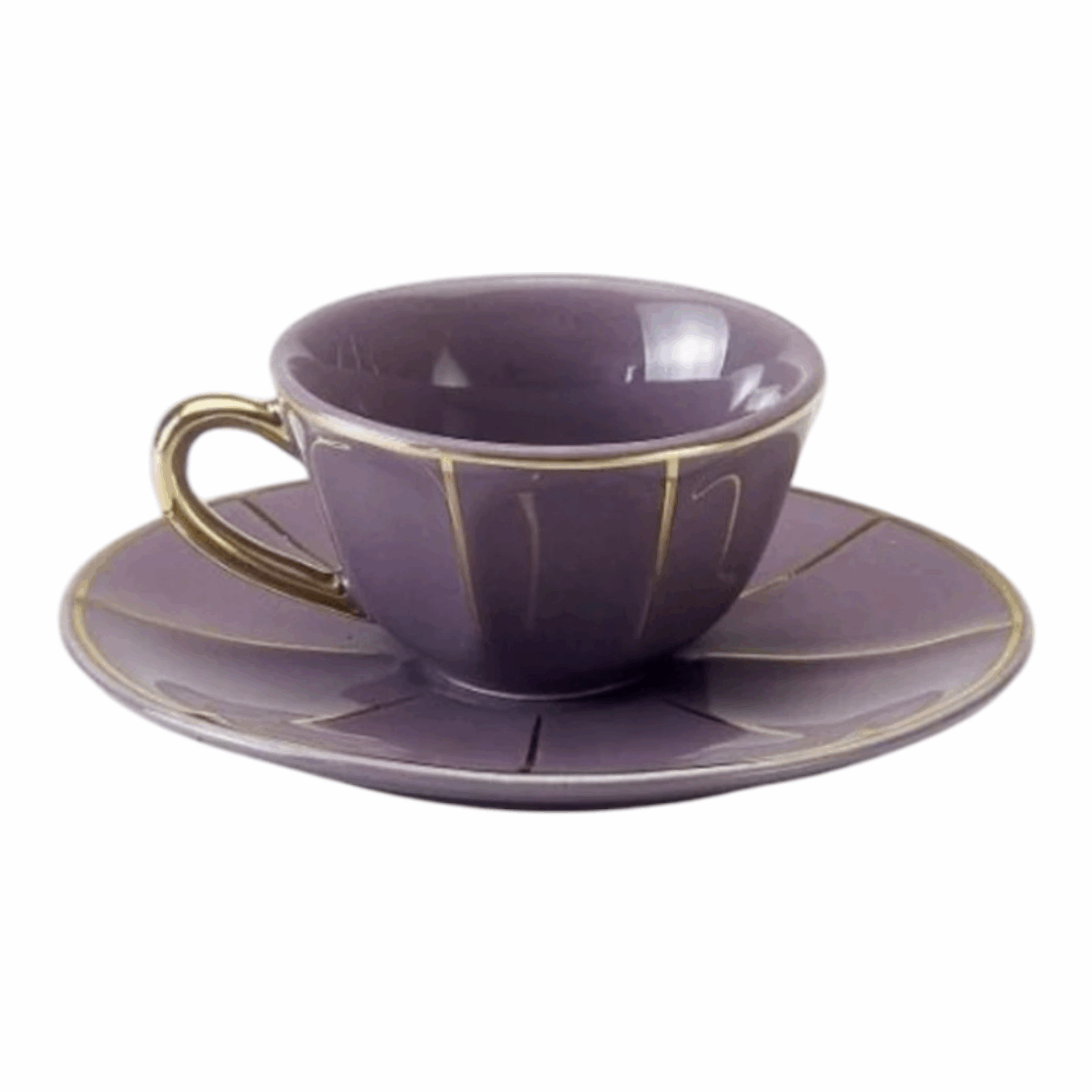 Tazza con piattino - Vintage Bitossi