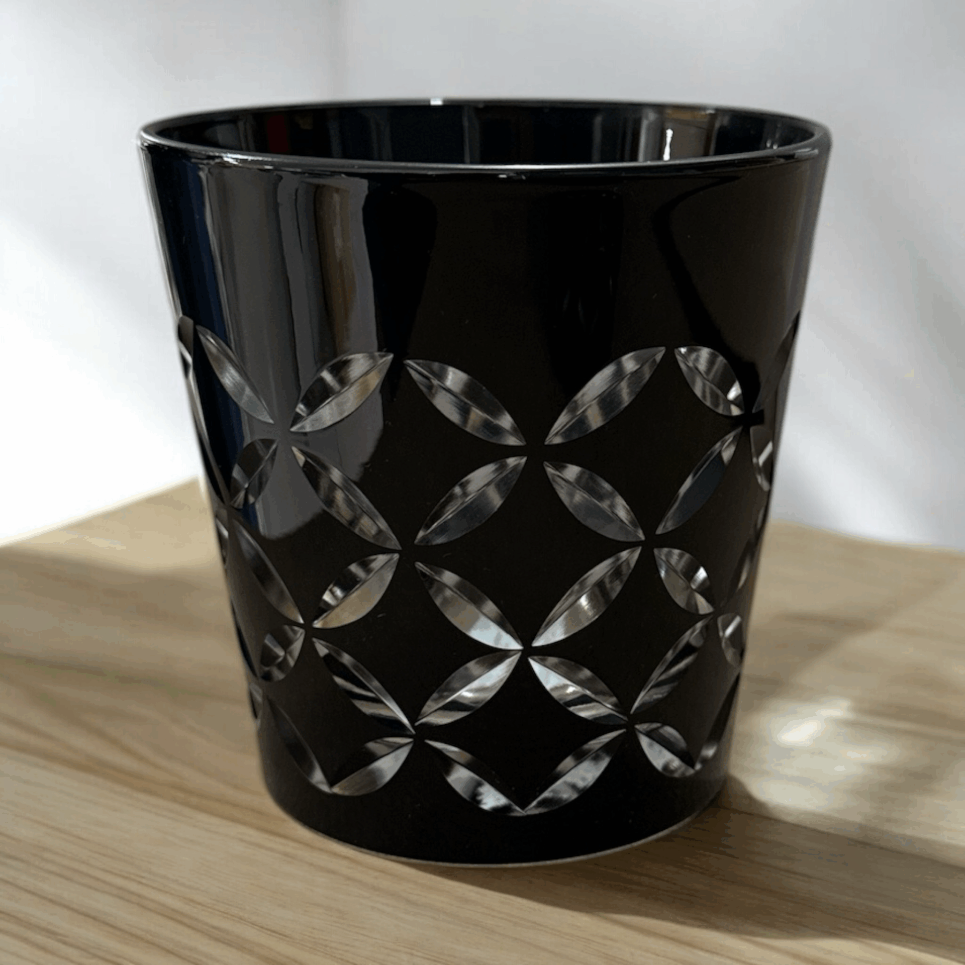 Set 6 bicchieri vino 300ml - veneziani nero