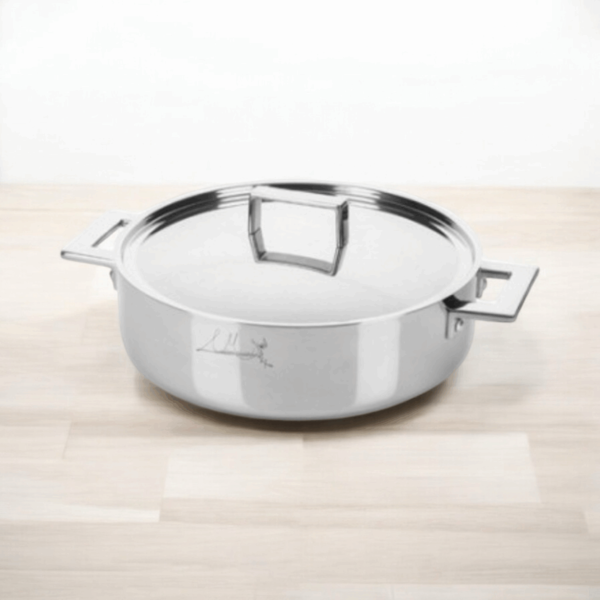 Tegame con coperchio + misure - Attiva Mepra