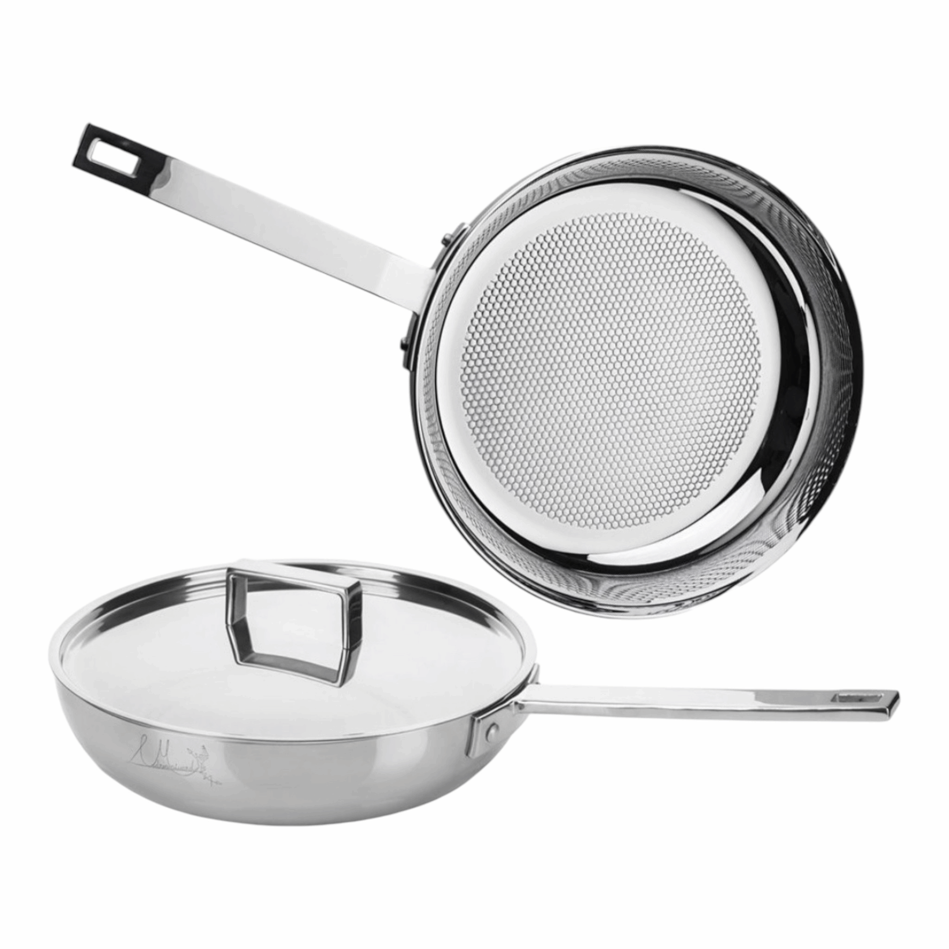 Set 3 padelle con coperchi Attiva sconto extra 20%