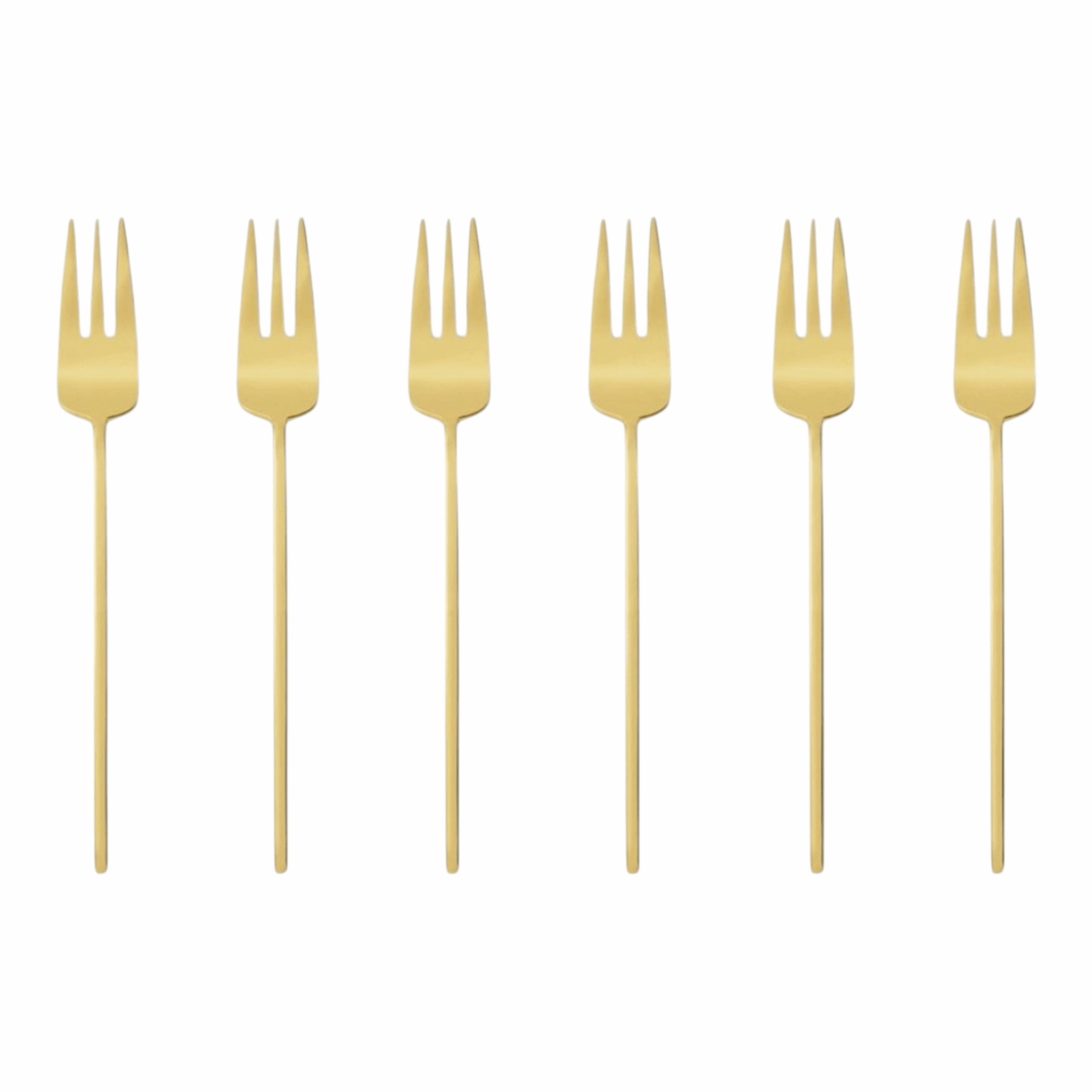 Set 6 forchettine dolce - 100 Collection Sambonet