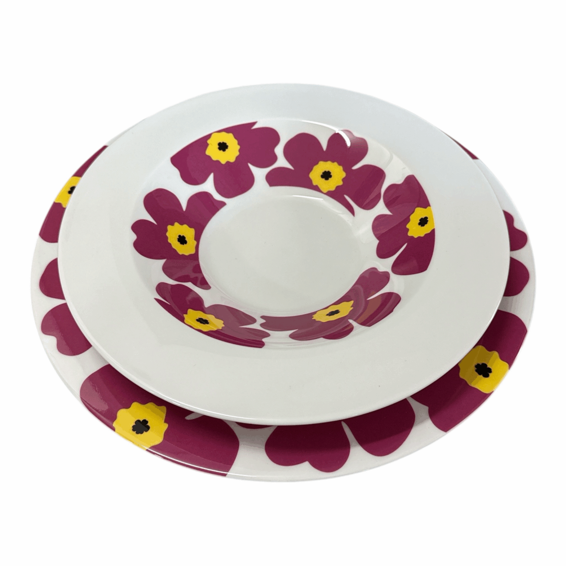 Servizio tavola 36 pezzi + servizio caffè 12 pezzi - Hello Purple