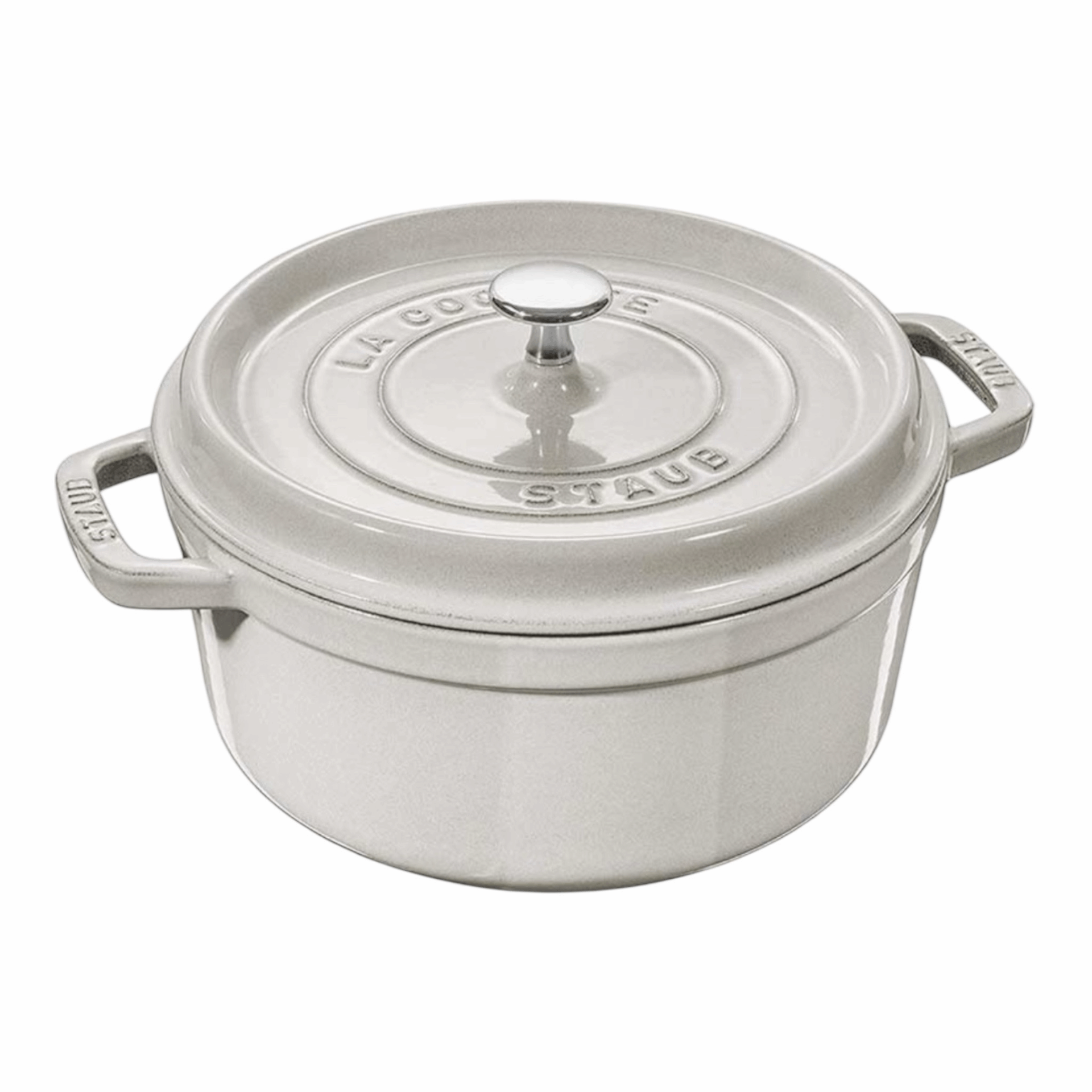 Cocotte cm.24 bianco tartufo - Staub