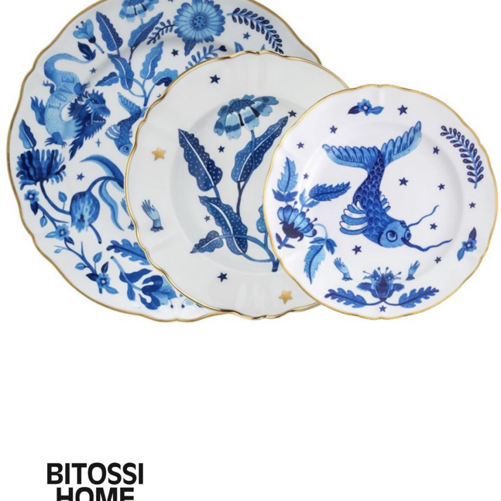Set 3 piatti posto tavola - La Tavola Scomposta Fabula Bitossi