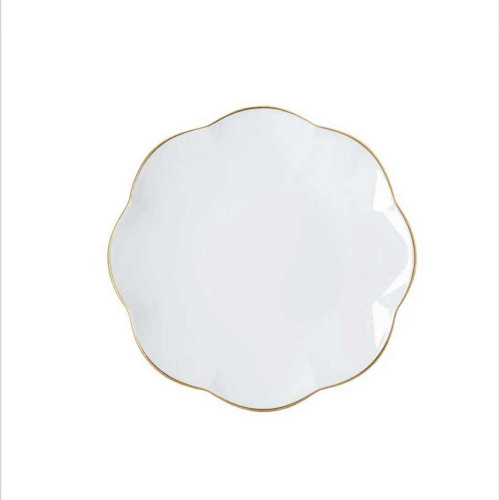 12 piattini pane cm.15 - Sonetto oro Rosenthal