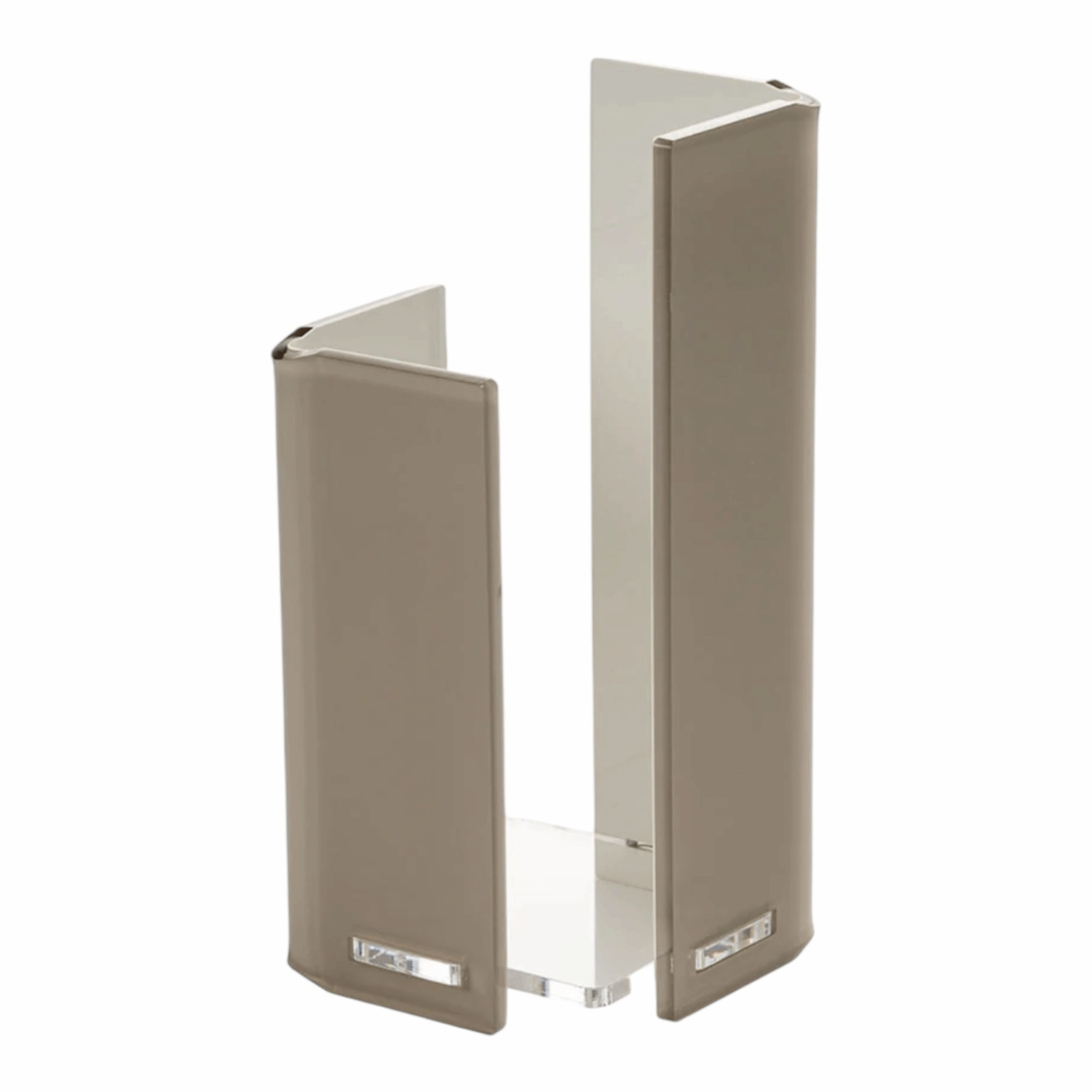 Porta bicchieri - Mediterranea sabbia/bianco