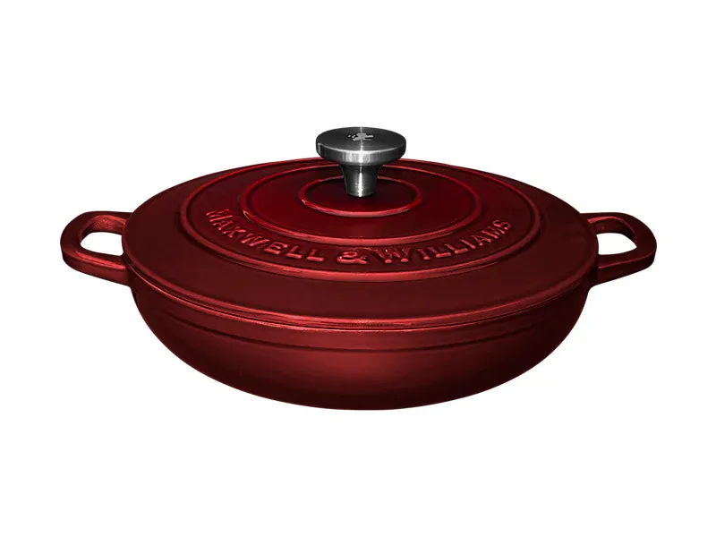 Cast Iron Braiser 27CM 3.3L - Maxwell & Williams