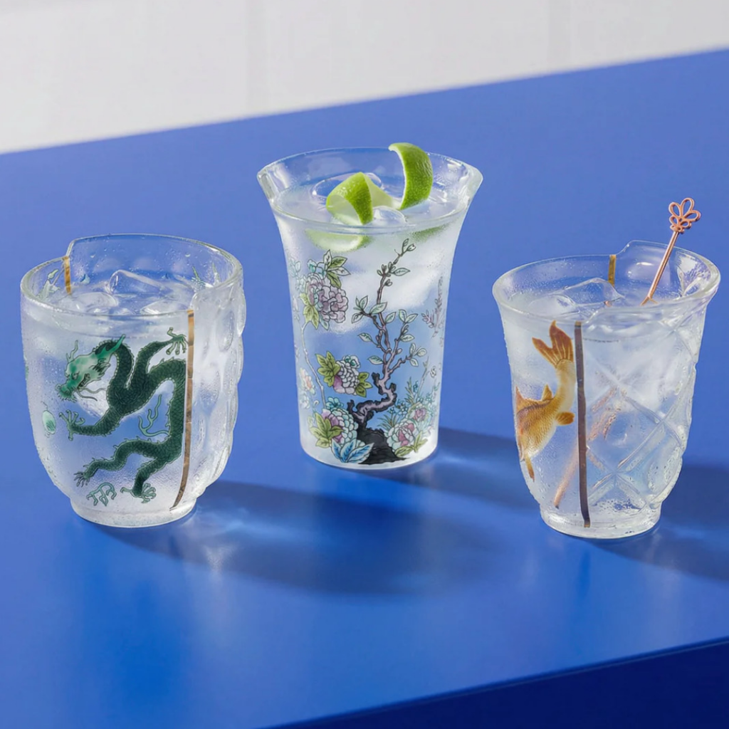 Set 3 bicchieri - Hybrid Aglaura Seletti