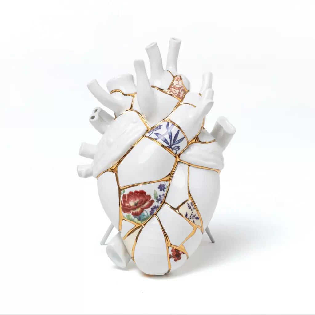Vaso LOVE IN BLOOM - KINTSUGI - SELETTI