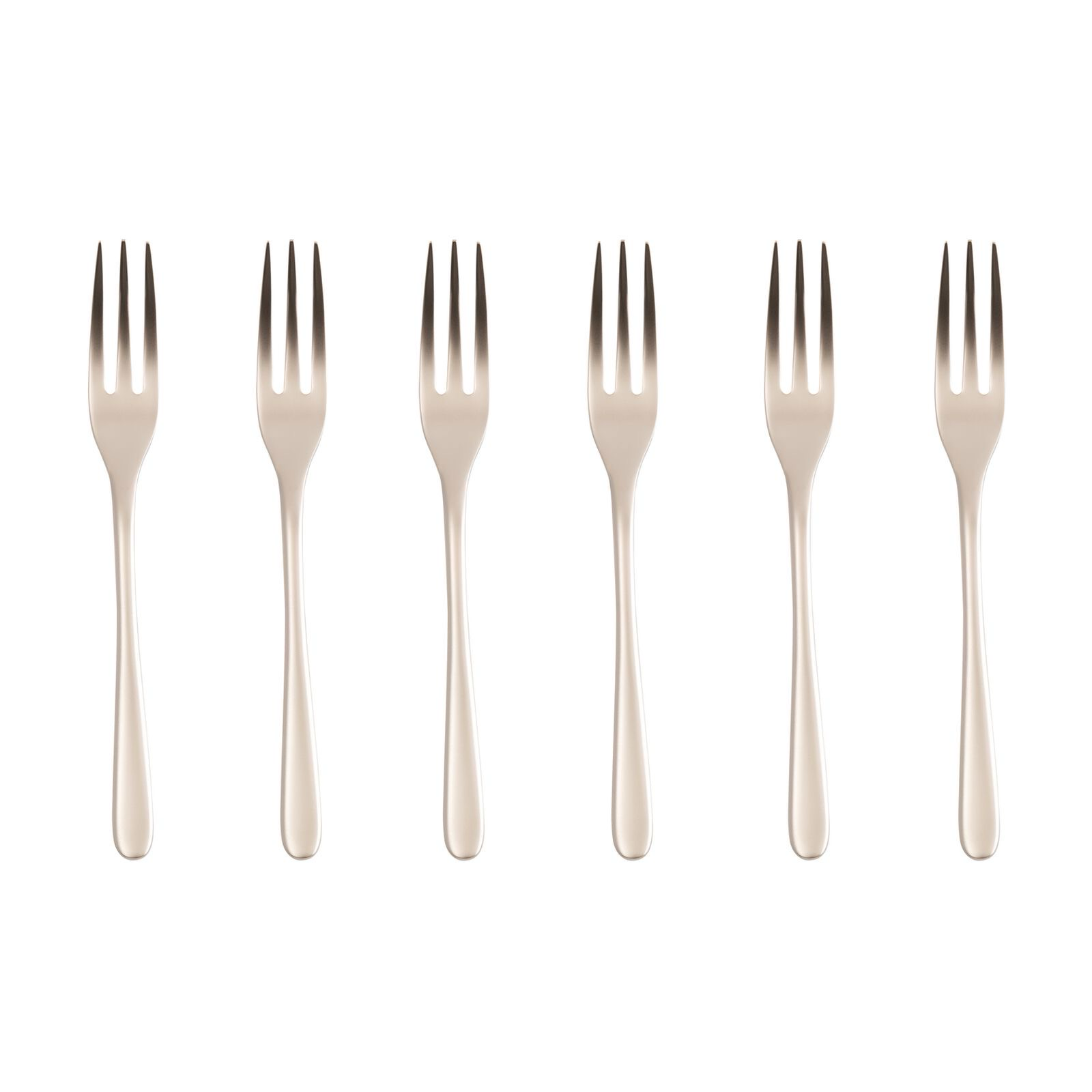 Set 6 forchettine dolce - Taste antique champagne Sambonet