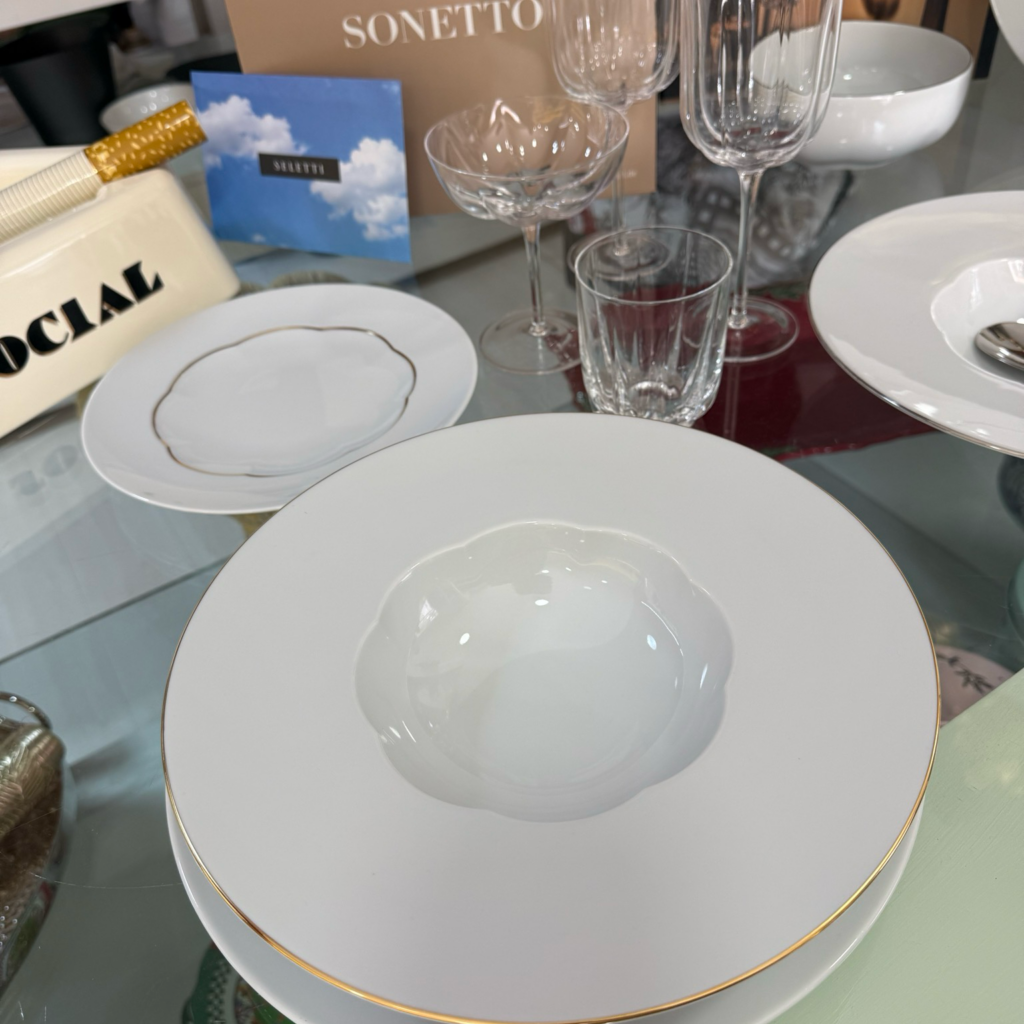 Sonetto gourmet filo oro Rosenthal - 36 pezzi